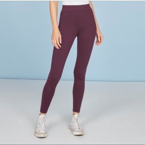 Willow & Clay Suede Leggings Navy